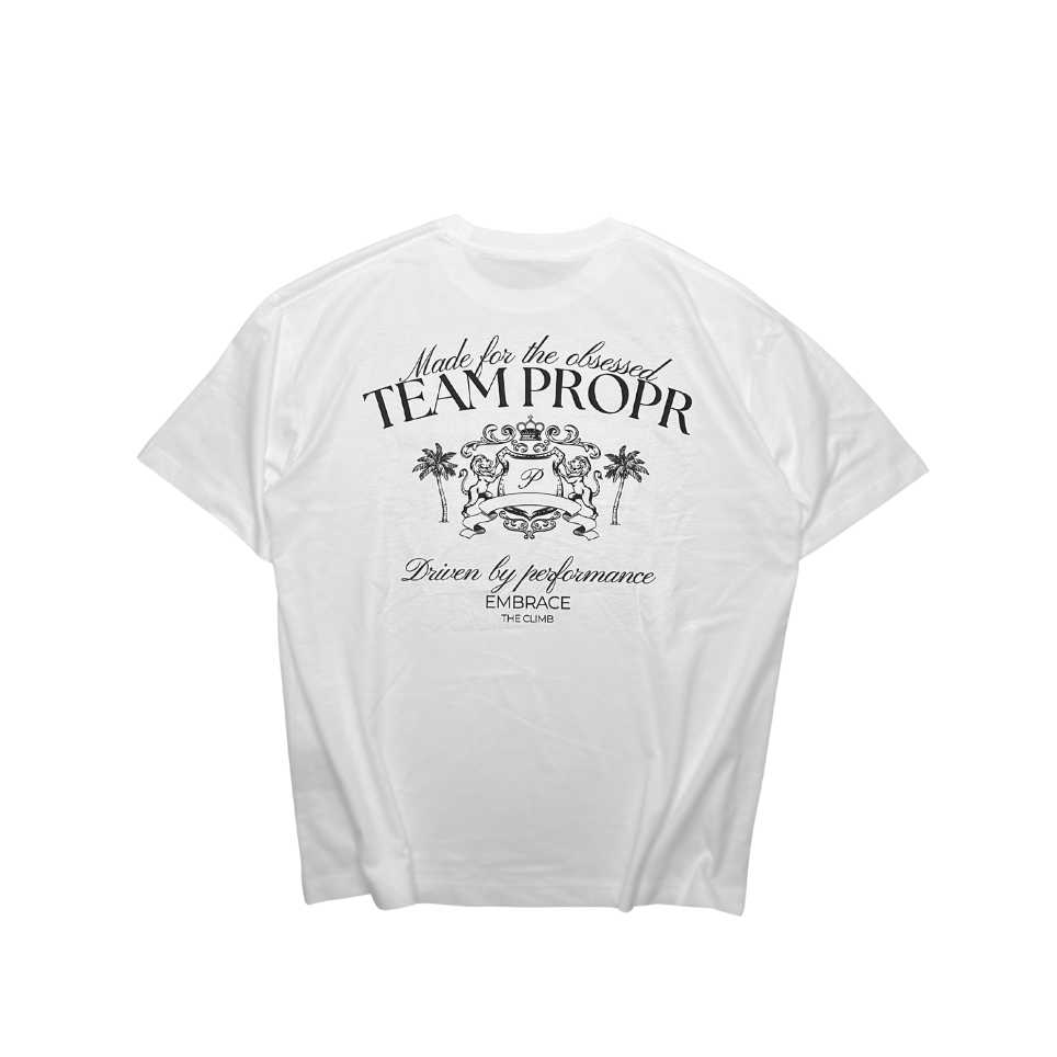 Propr Founders Club Oversized Tee White