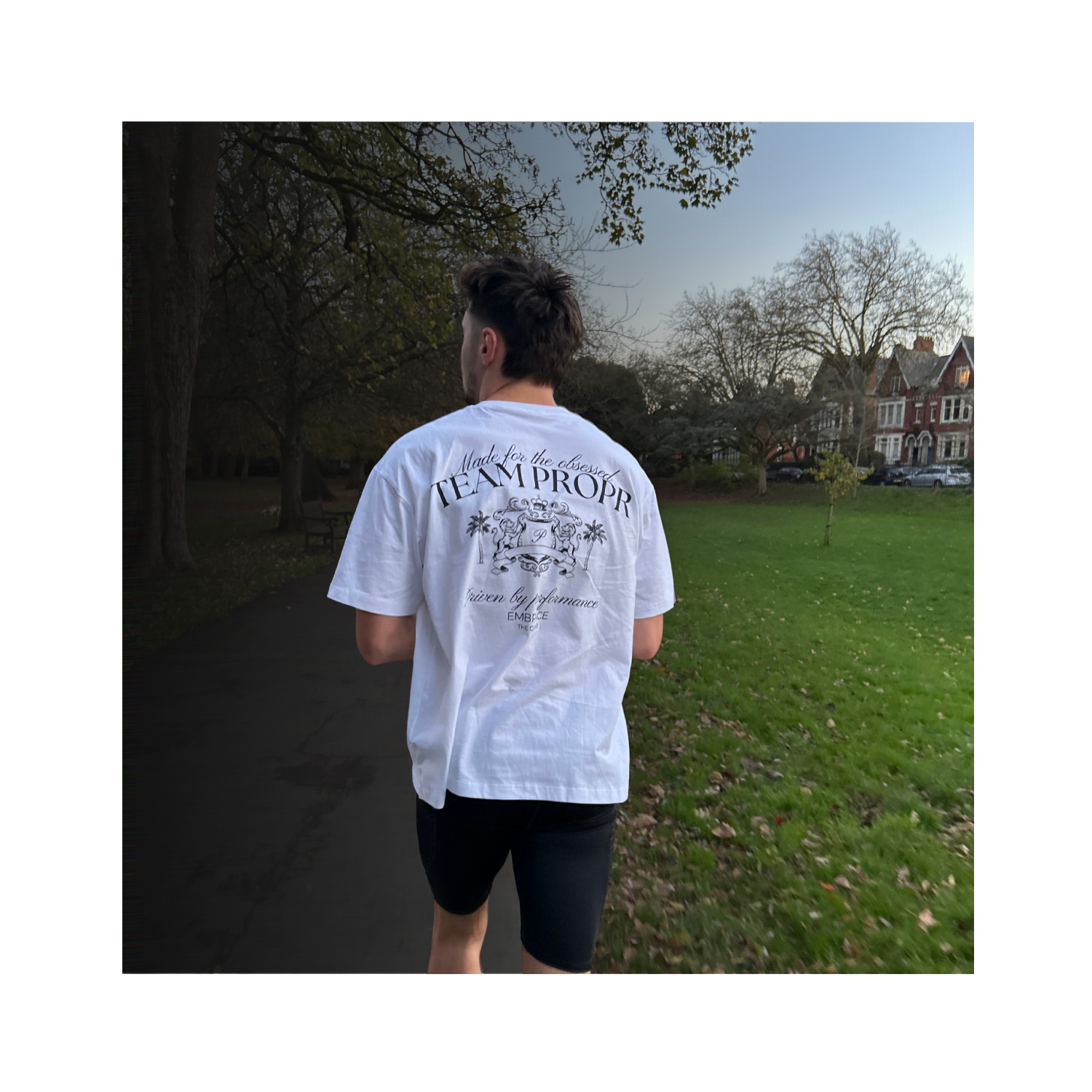 Propr Founders Club Oversized Tee White