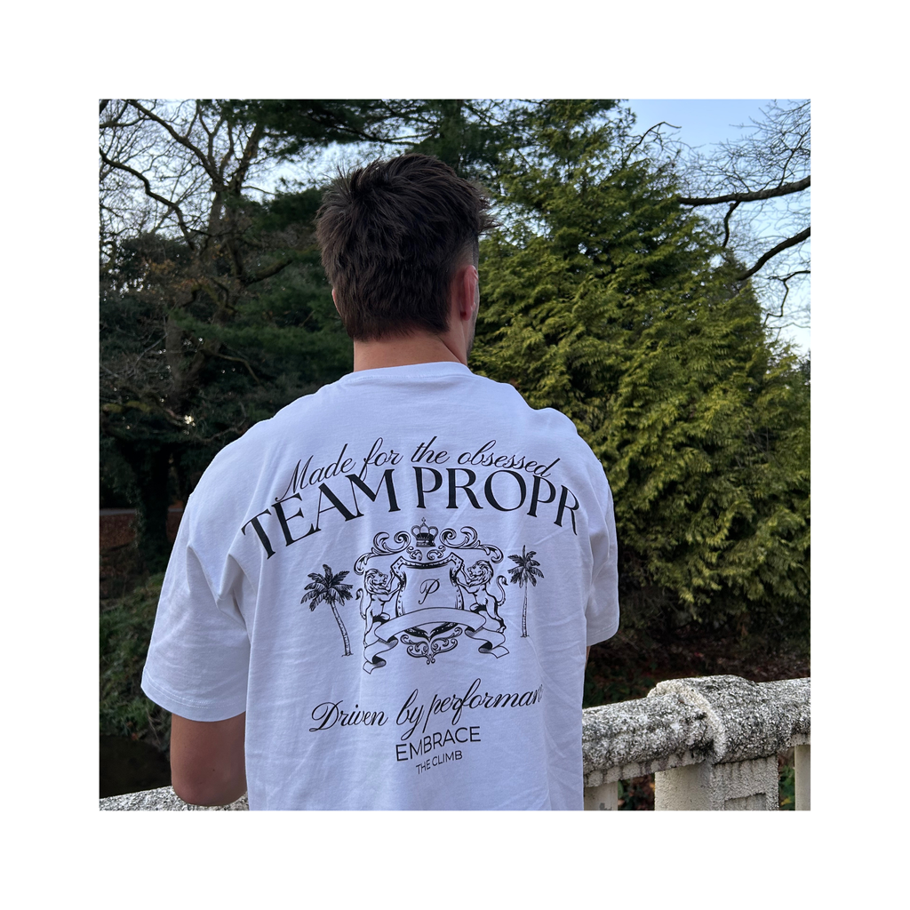 Propr Founders Club Oversized Tee White